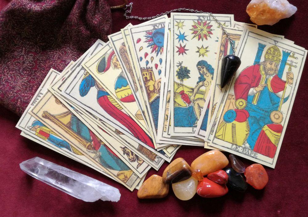 Cartas videntes del Tarot